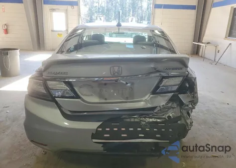 2014 Honda Civic Hybrid из США, поврежденный, VIN 19XFB4F27EE201414